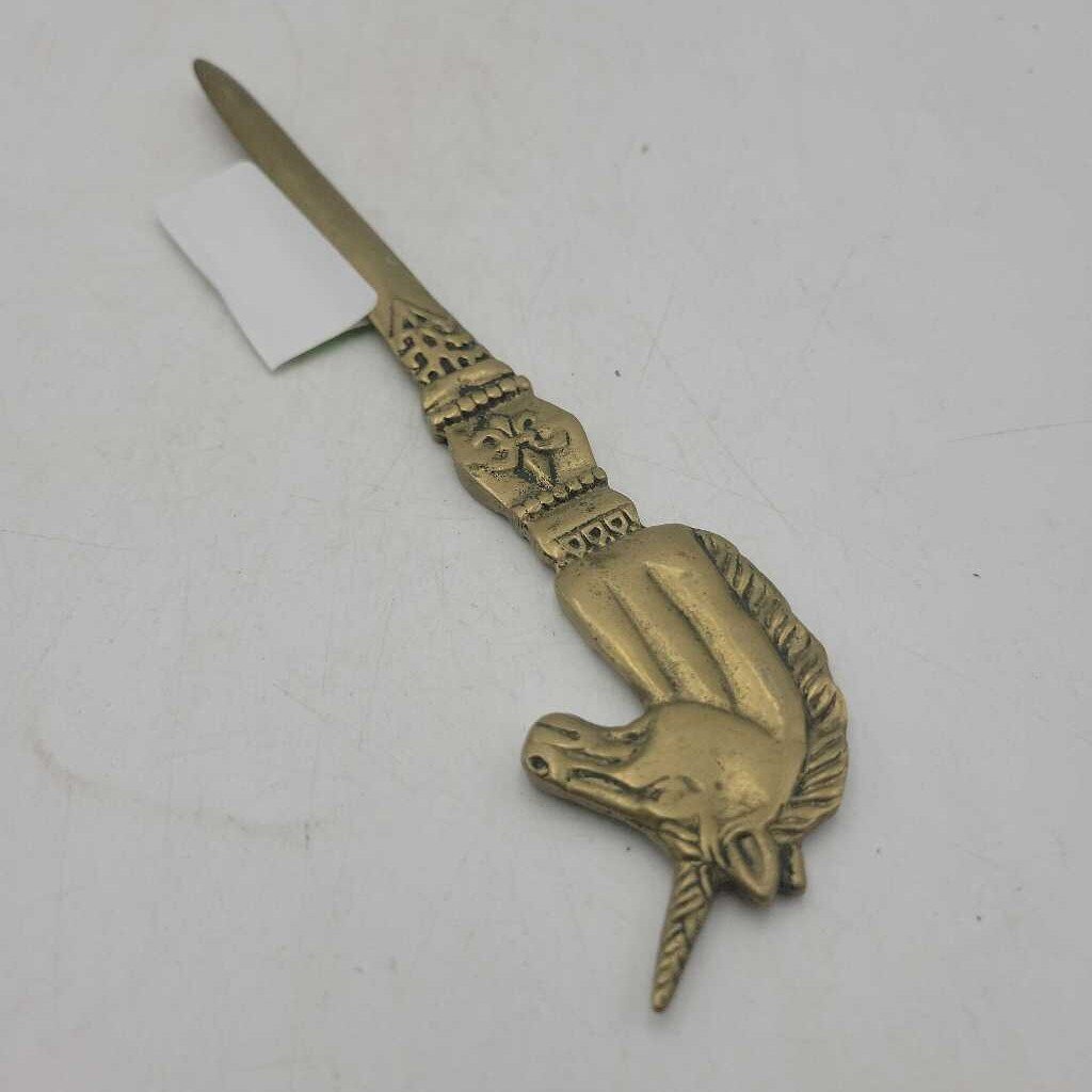 Brass Unicorn Letter opener (US2)