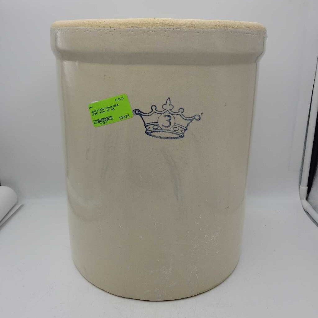 3 Gallon Crock USA (JH49)