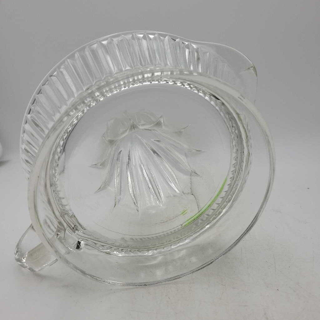 Clear glass Juicer reamer (LIND)
