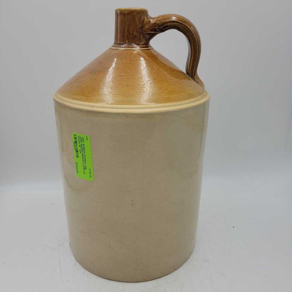 Antique Pottery Jug John Sutton Simcoe (JAS) as found