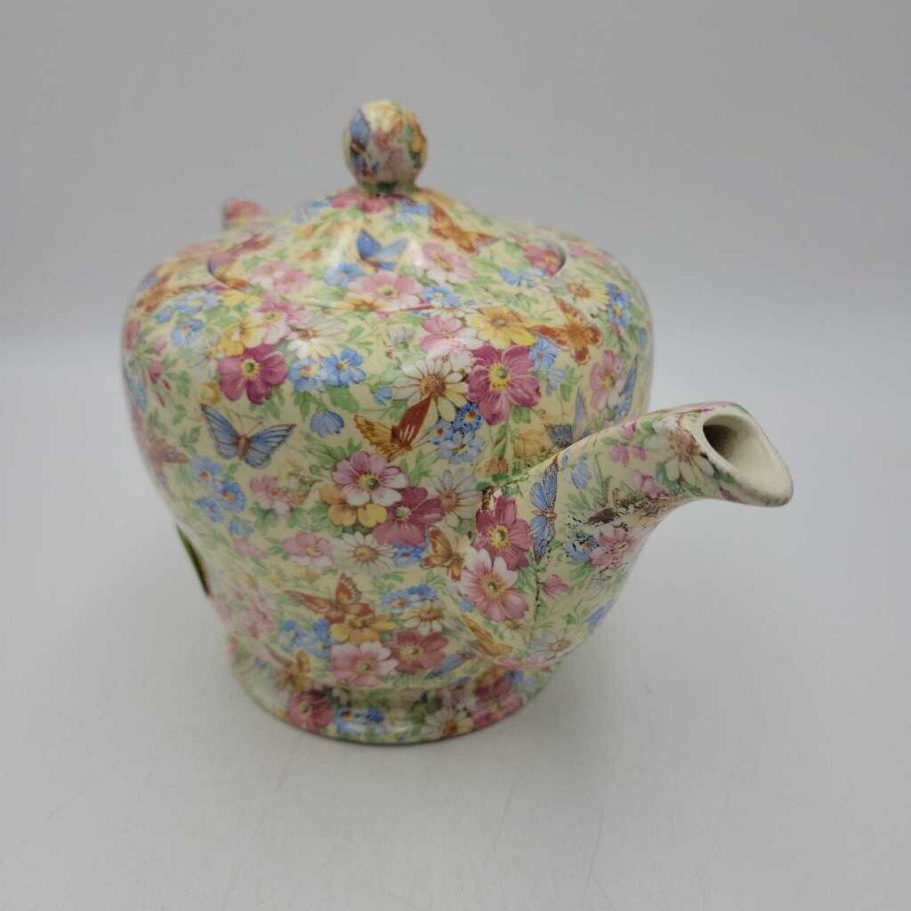 Wade Heath England Teapot Chintz (YVO) (508)