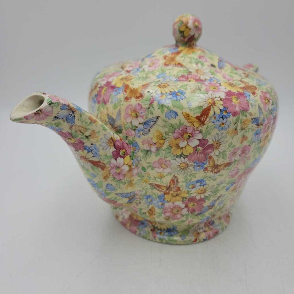 Wade Heath England Teapot Chintz (YVO) (508)
