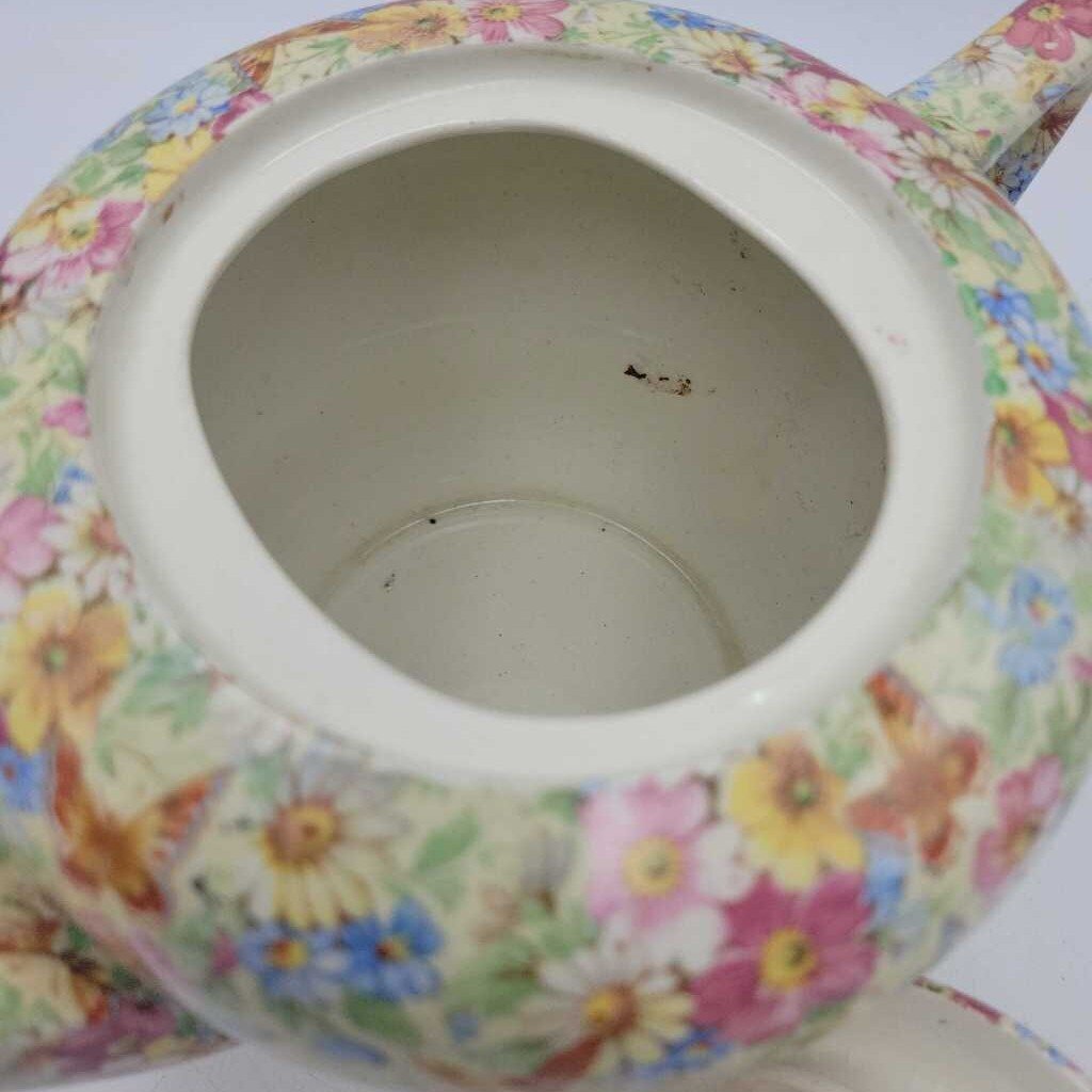 Wade Heath England Teapot Chintz (YVO) (508)