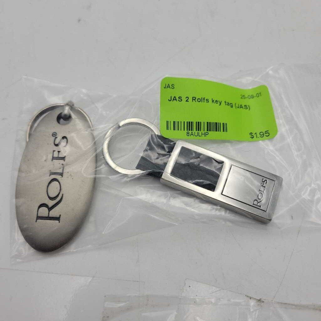 2 Rolfs key tag (JAS)