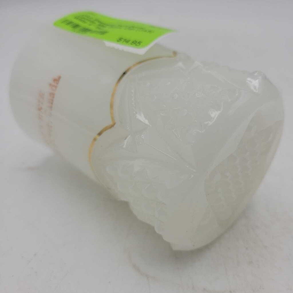 Souvenir Port Dover Canada Milk Glass Cup (JAS)