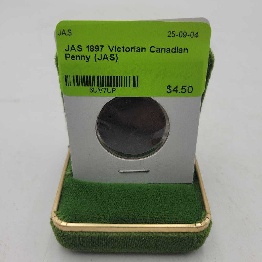 1897 Victorian Canadian Penny (JAS)