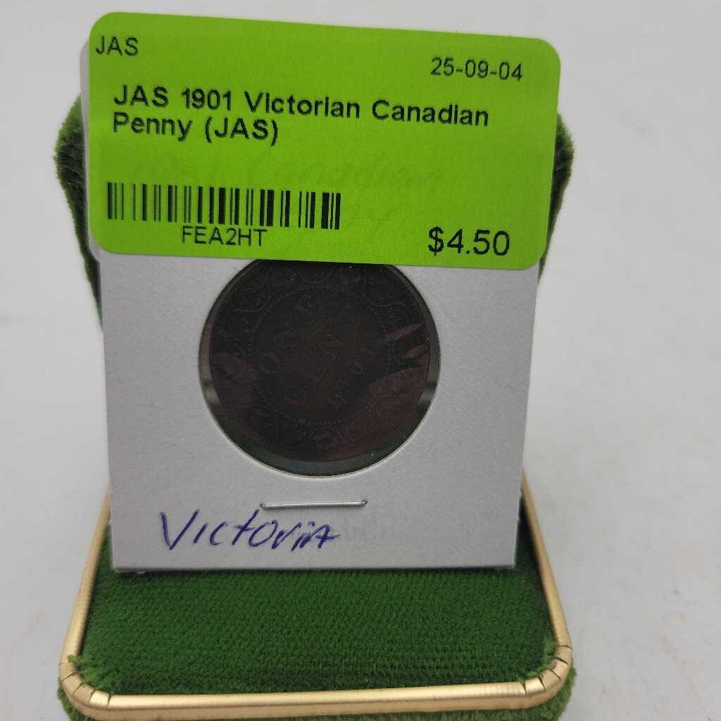 1901 Victorian Canadian Penny (JAS)
