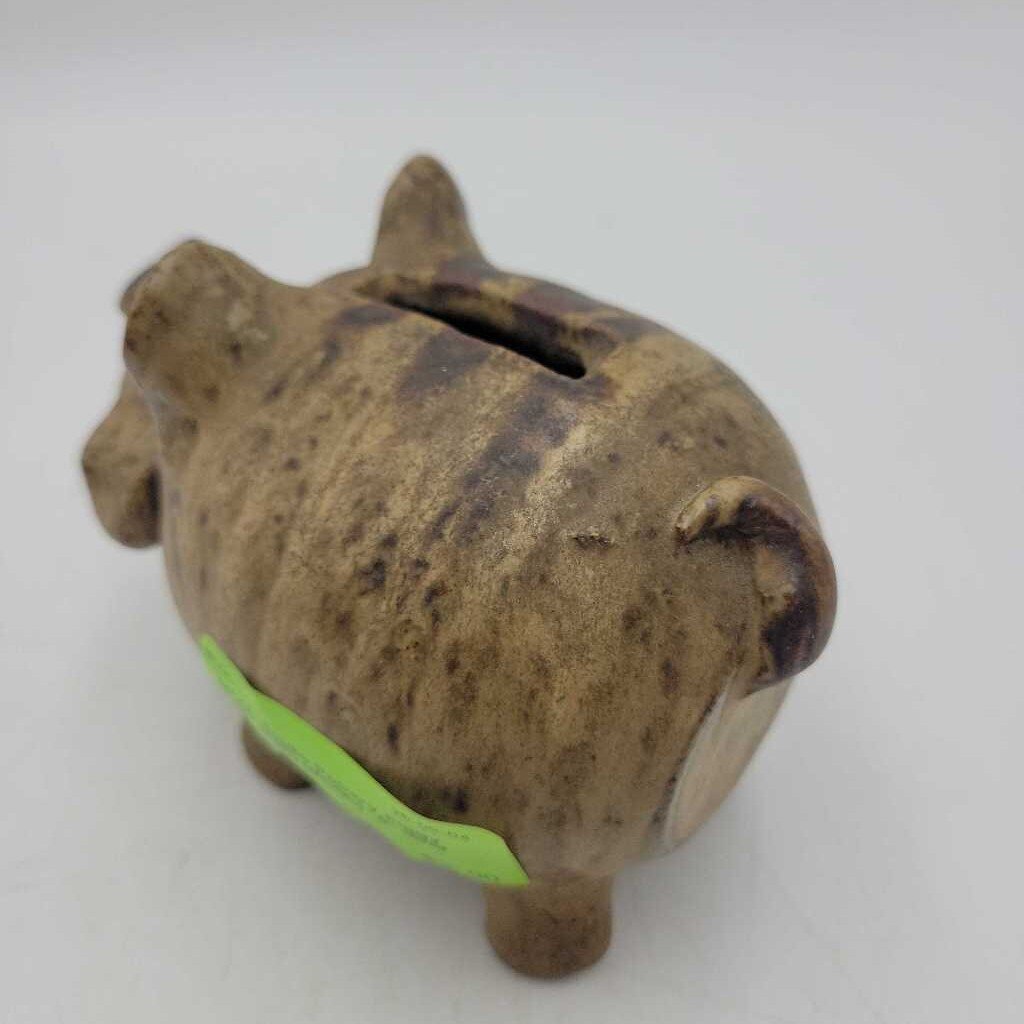 Studio Pottery Piggy Bank (1185) (MCOL)