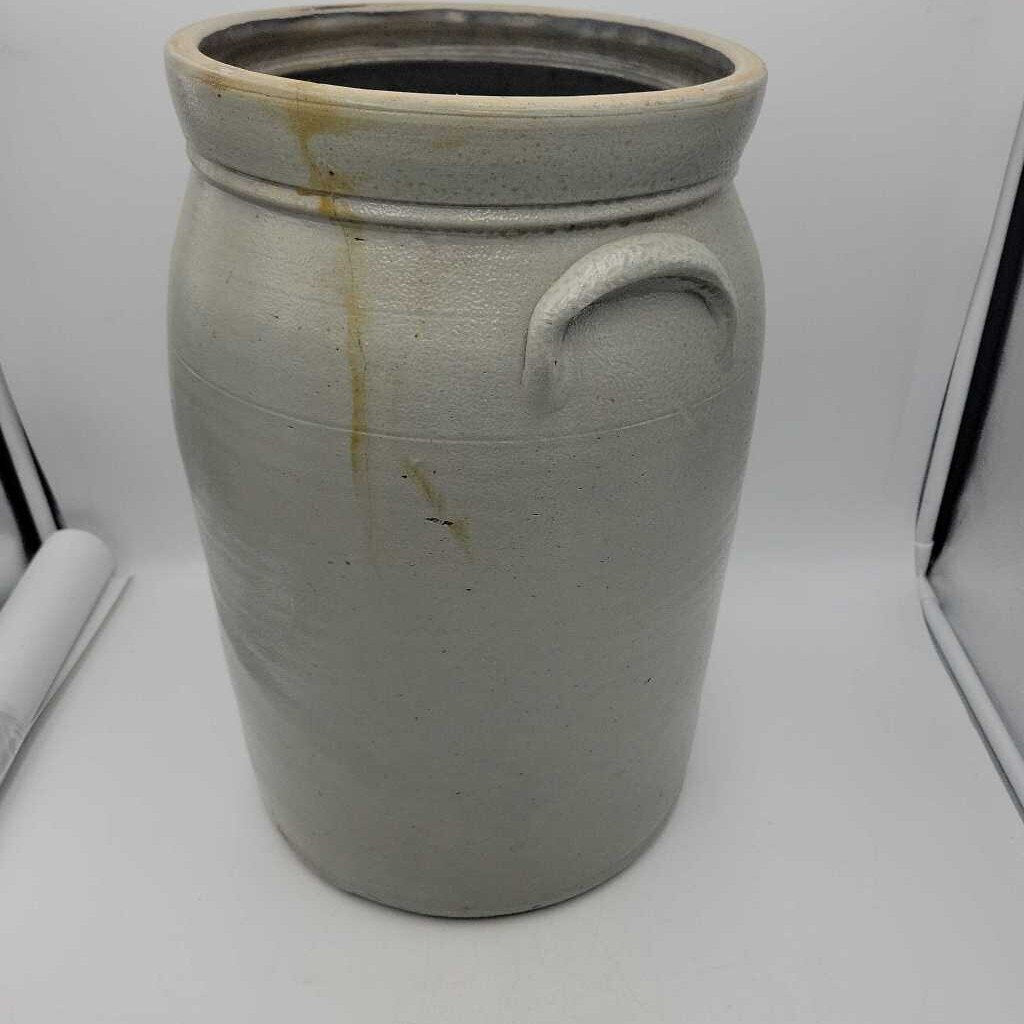 B.S. Mfg Brantford Stoneware 5 Gal Butter Churn Crock (JAS)