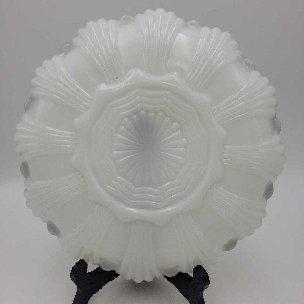Anchor Hocking Milk Glass Egg Plate (RHA)