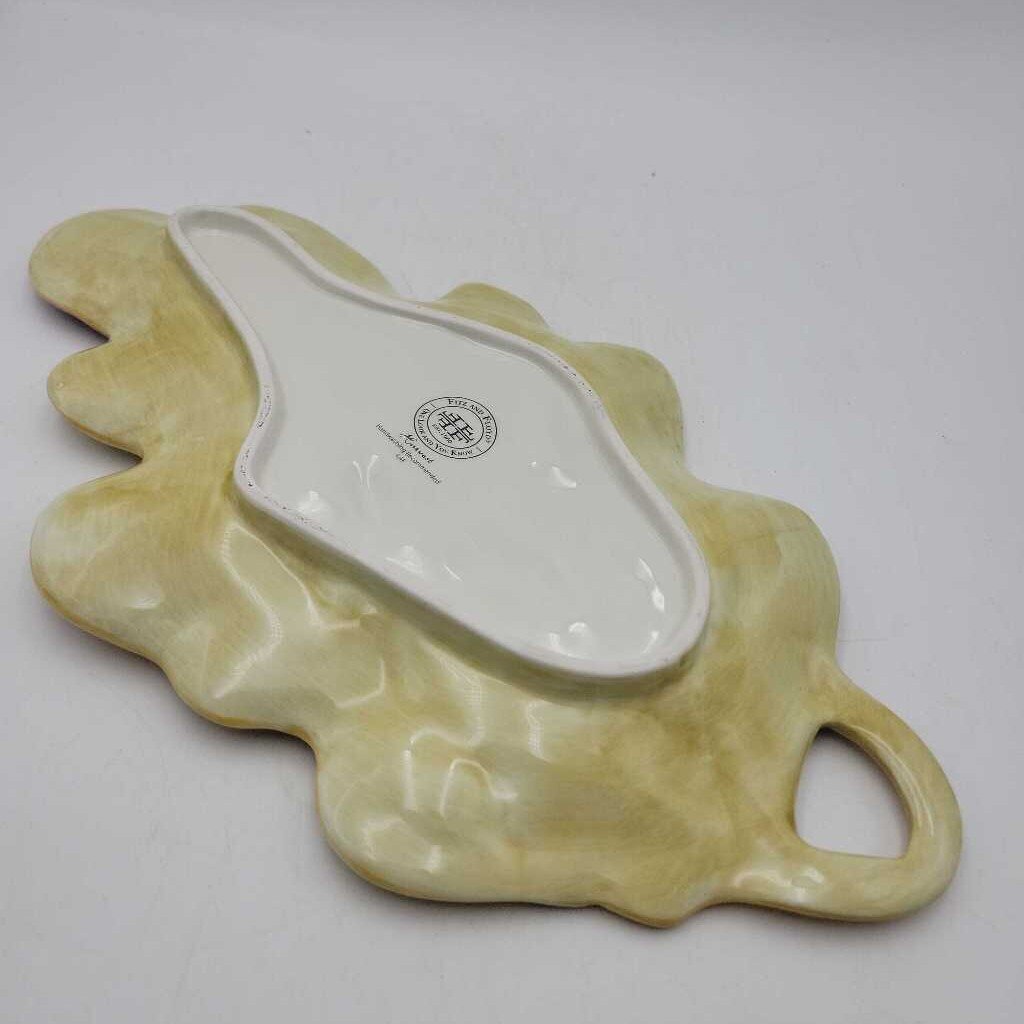 Fritz and Floyd Leaf Dish (TRE)