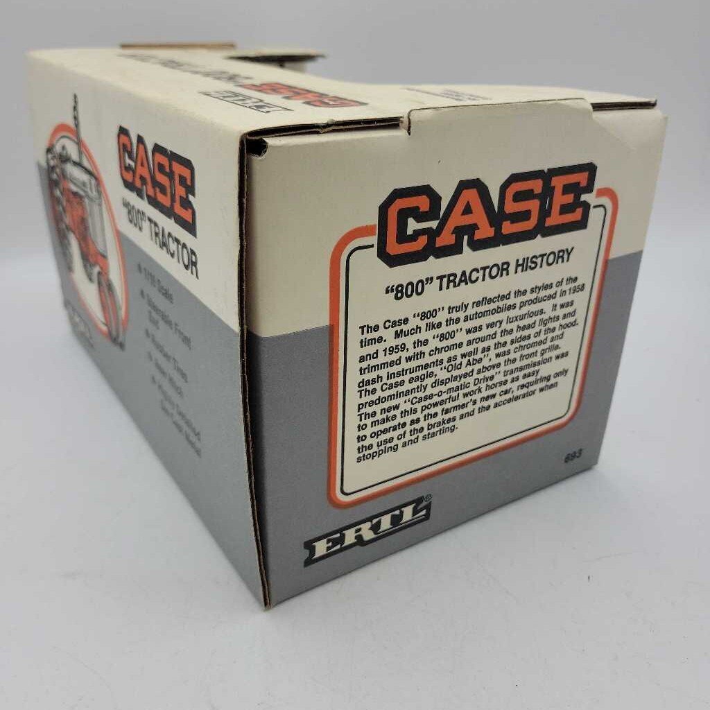 Case o matic # 800 tractor in original box Ertl Model (RAE)