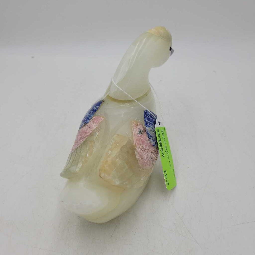 Carved Onyx Duck (RHA)