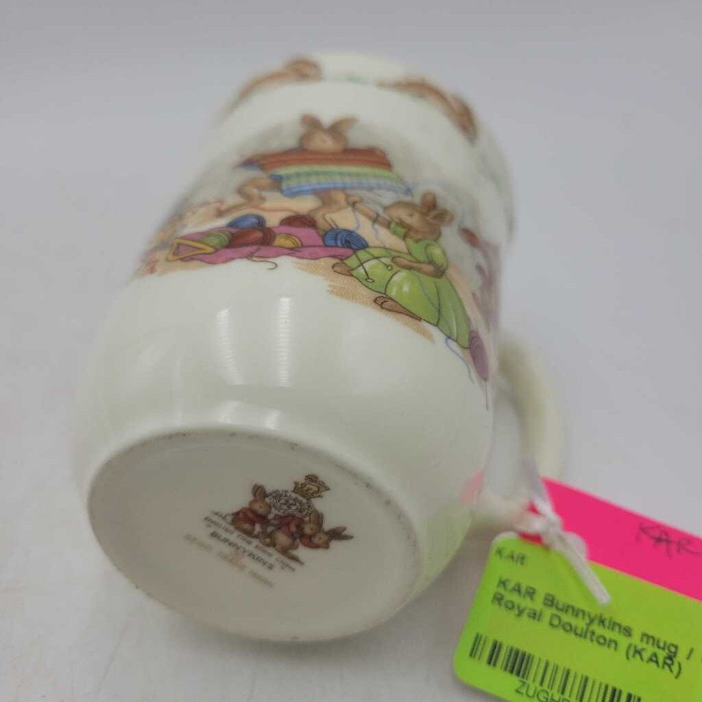 Bunnykins mug / Cup by Royal Doulton (KAR)