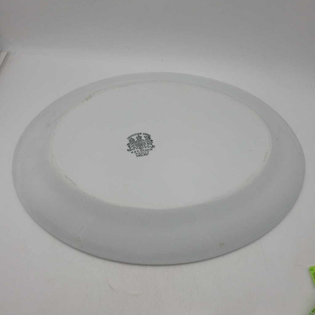 Antique Ironstone Platter (YVO) (509)
