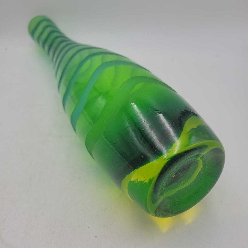 Art Glass etched Vase (DMG) 0622
