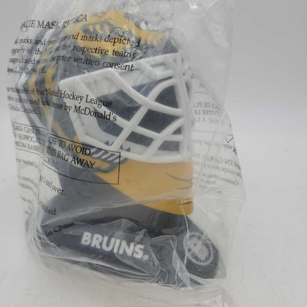 McDonald's Miniature Hockey Helmet Bill Ranford Bruins (JAS)