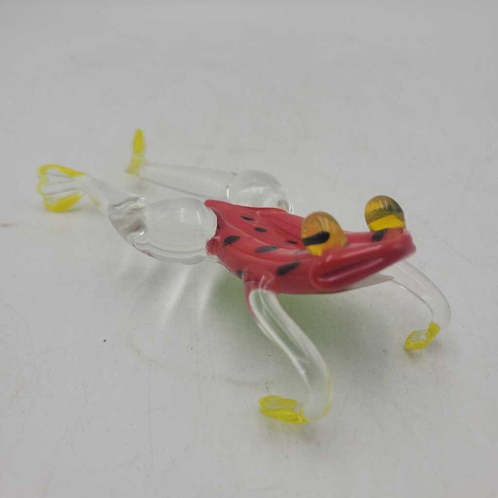 Hand Blown Art Glass Frog (RHA)