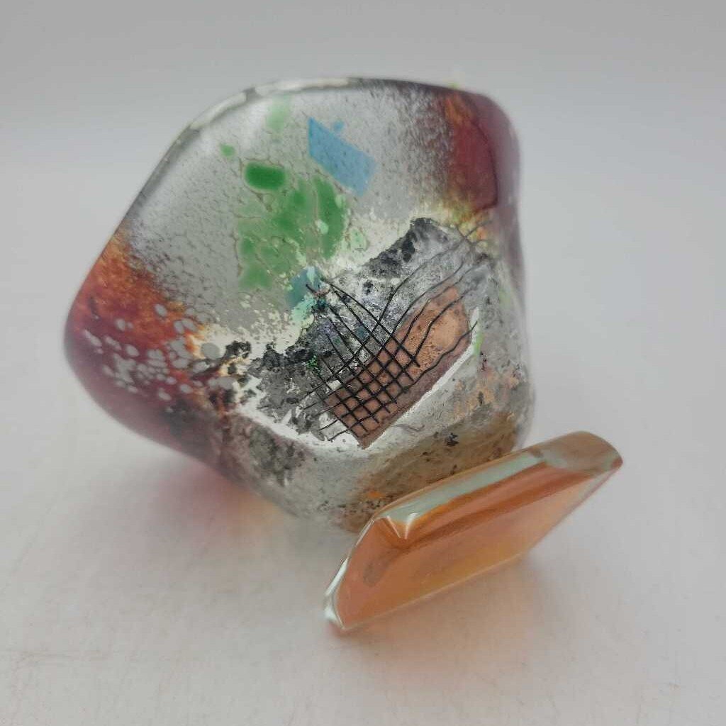 Fused Glass Small Bowl Greece (RHA)