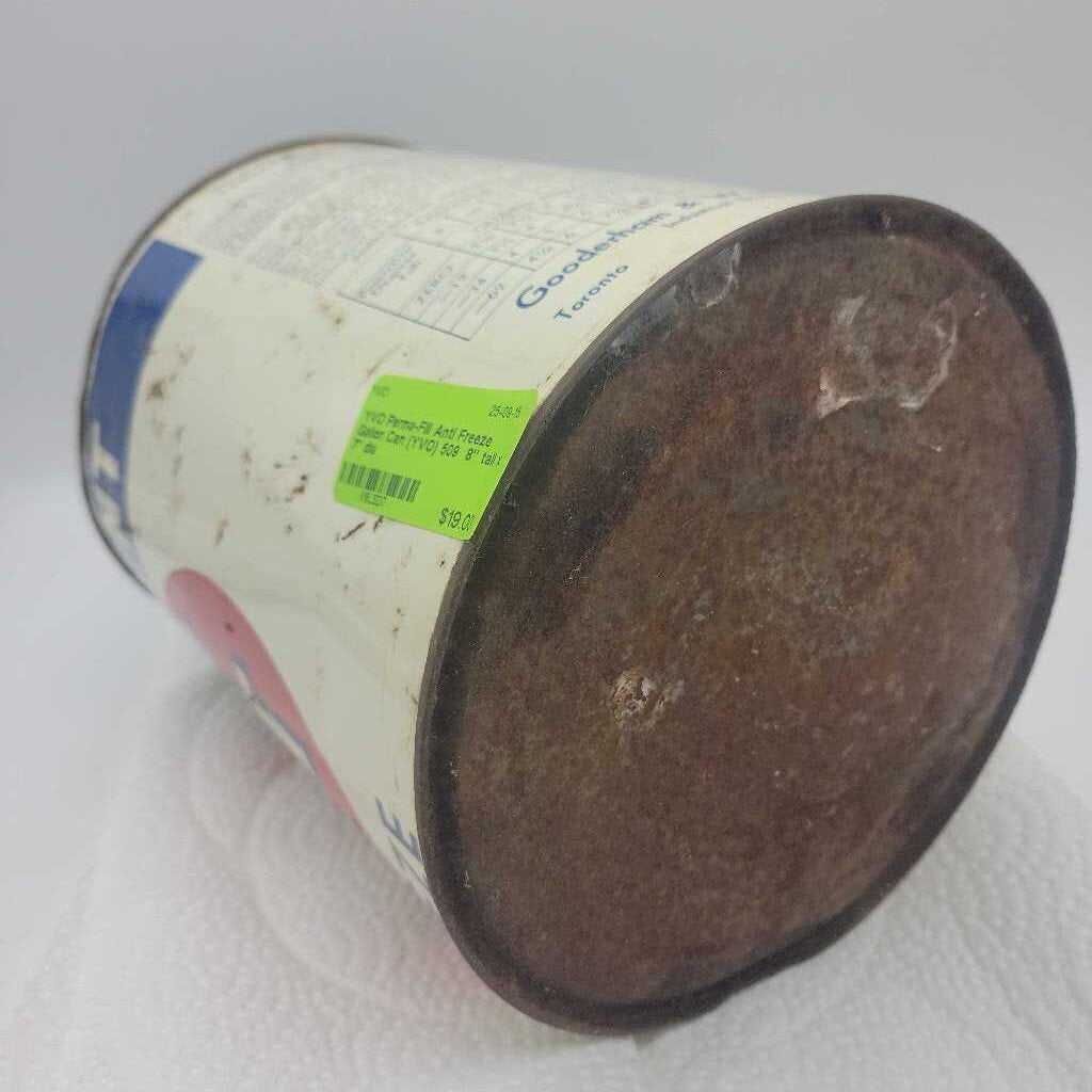 Perma-Fill Anti Freeze Gallon Can (YVO) 509