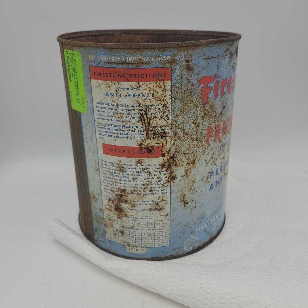 Firestone Frigitone Anti Freeze Gallon Can (YVO) 509