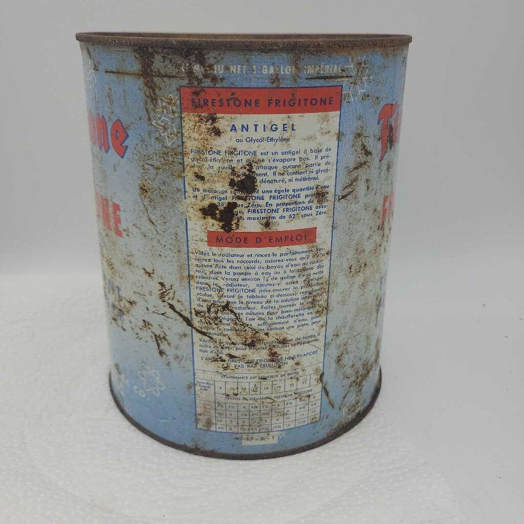 Firestone Frigitone Anti Freeze Gallon Can (YVO) 509