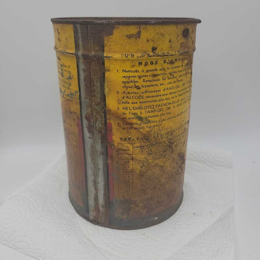 GM Anti Freeze Gallon Can (YVO) 509