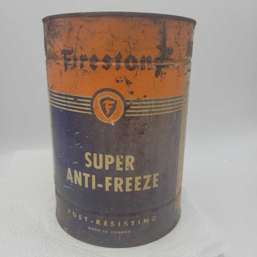 Firestone Super Anti Freeze Gallon Can (YVO) 509