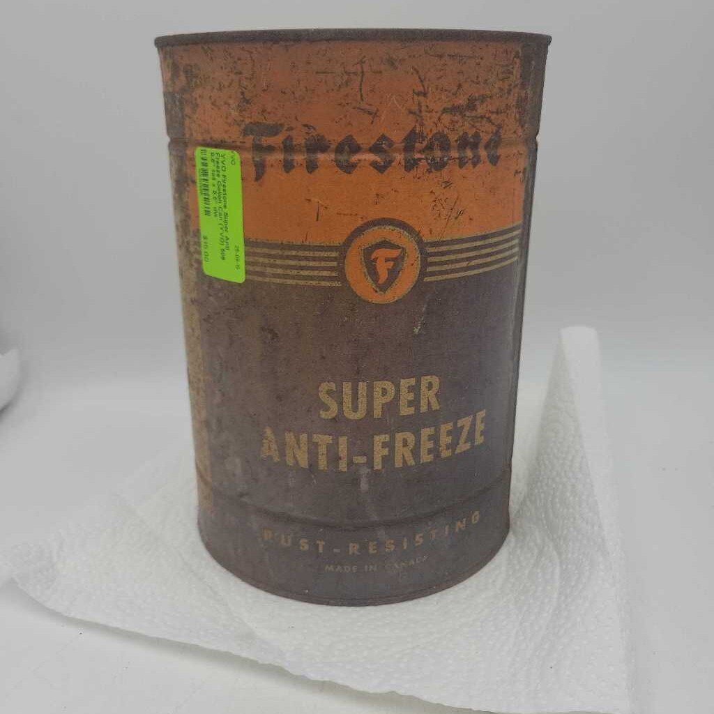 Firestone Super Anti Freeze Gallon Can (YVO) 509