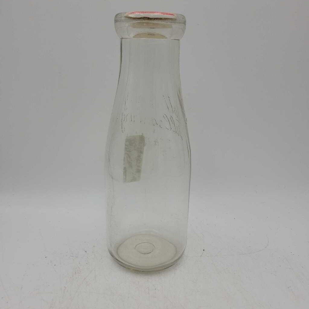 Scott's Dairy Embossed. Pint Milk bottle Tillsonburg (DR)