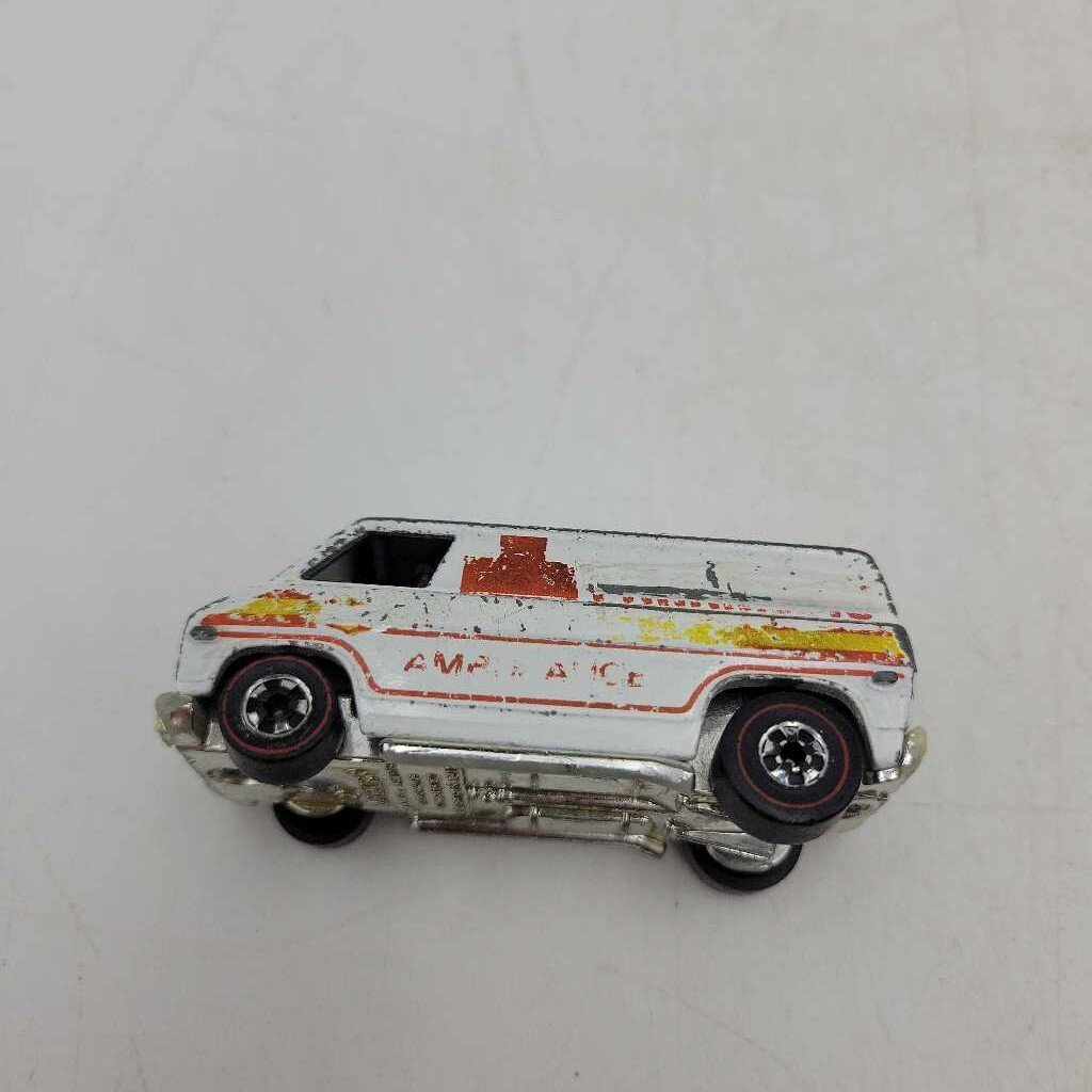 Hot Wheels Redline Ambulance Car (JAS)