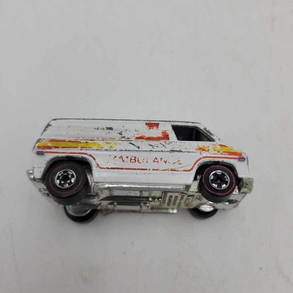 Hot Wheels Redline Ambulance Car (JAS)