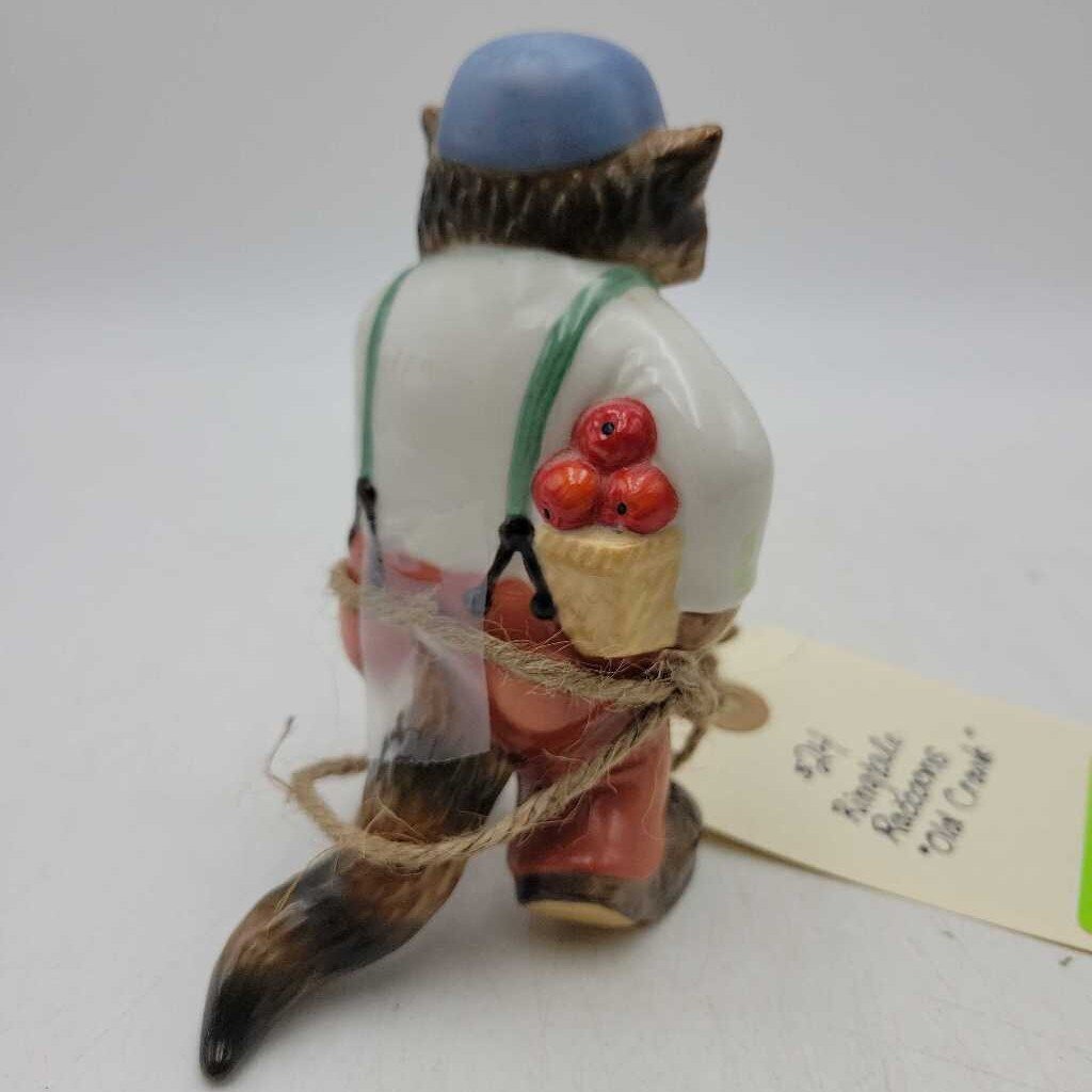 Ringtale Raccoons "Old Crank" 1981 Goebel (MCC)