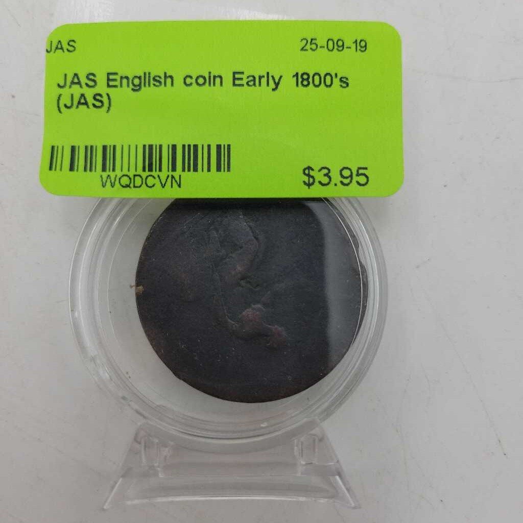 English coin Early 1800's (JAS)