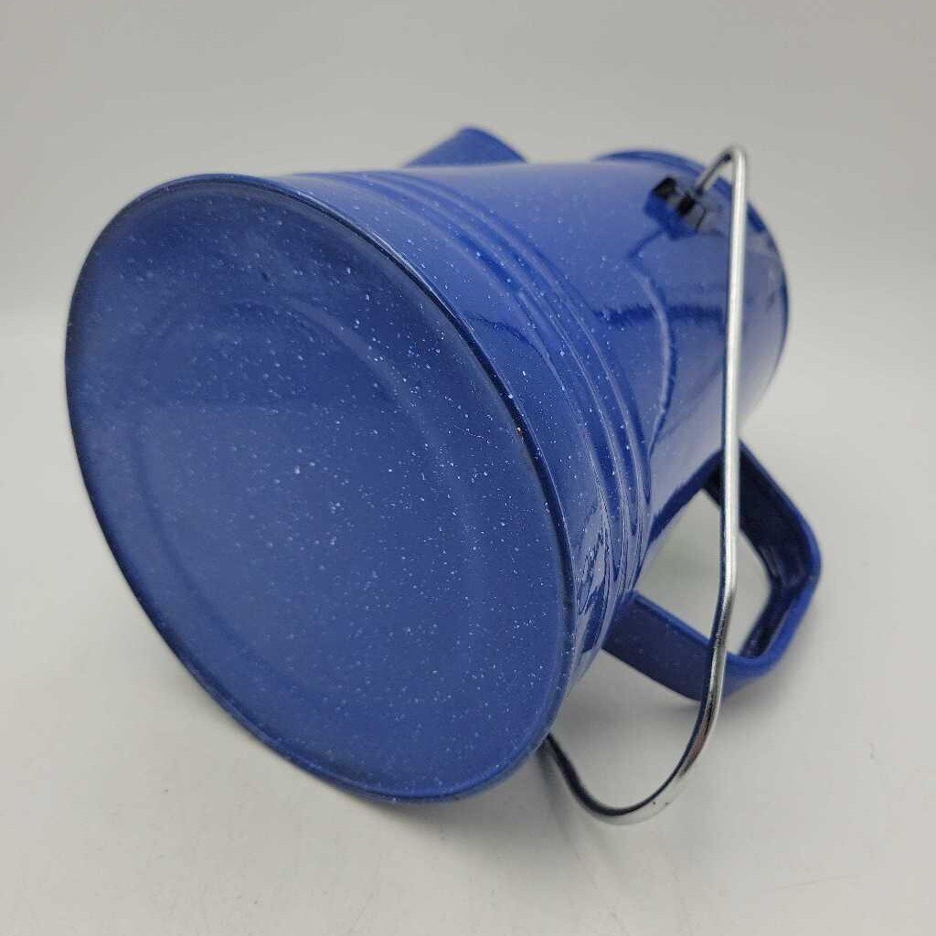 Blue Enamel Coffee Pot (COL #2203)