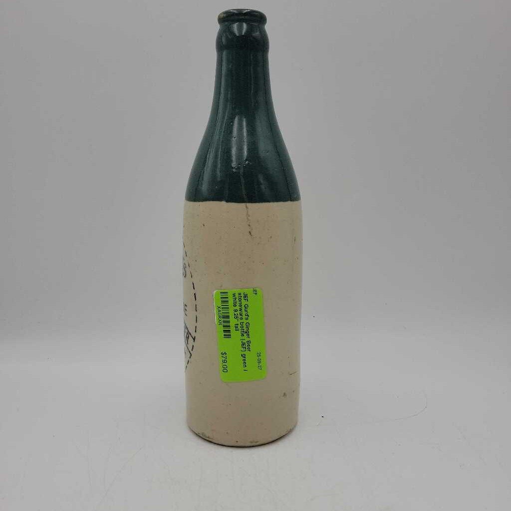 Gurd's Ginger Beer stoneware bottle (JEF)