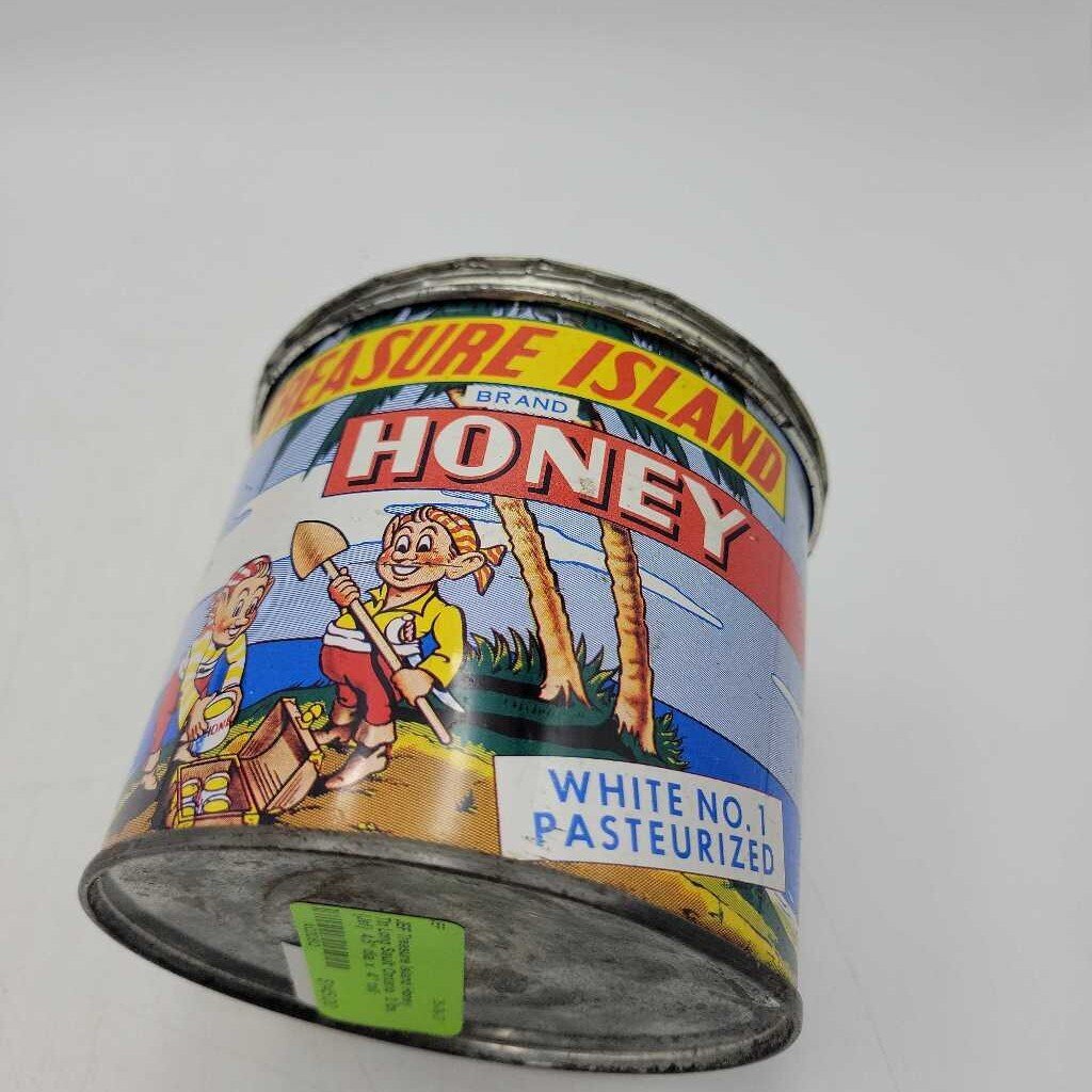 Treasure Island Honey Tin Long Sault Ontario 2 lbs (Jef)