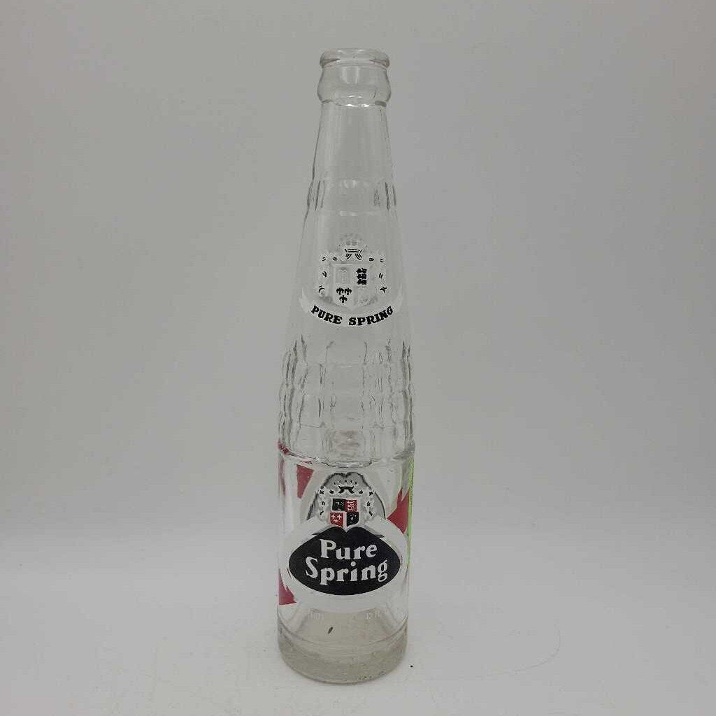 Pure Springs Pop Soda Bottle (JAS)