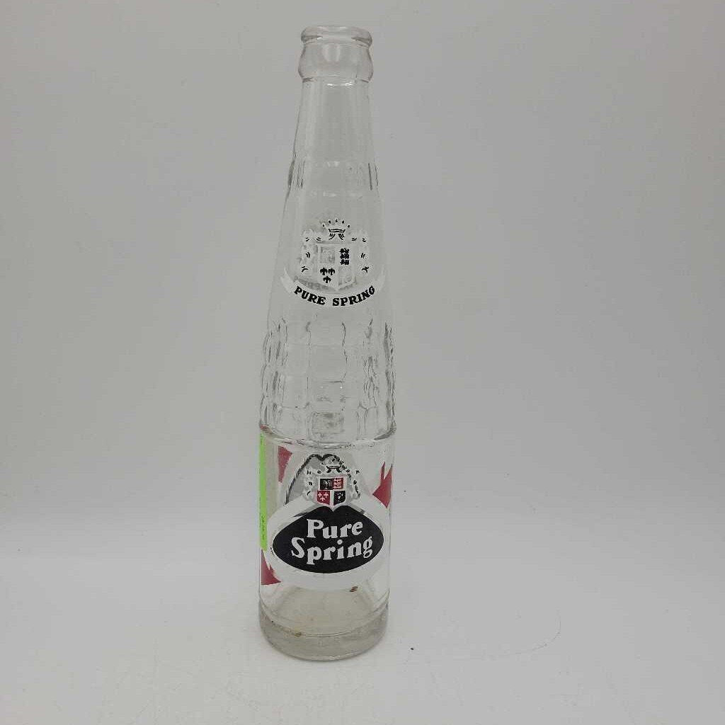 Pure Springs Pop Soda Bottle (JAS)