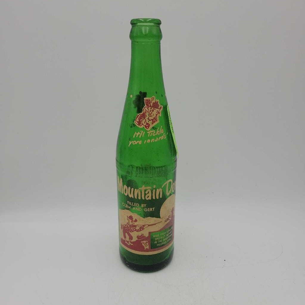 Mountain Dew Pop Soda Bottle (JAS)