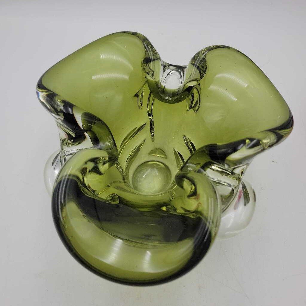 Art Glass Candy dish (JAS)