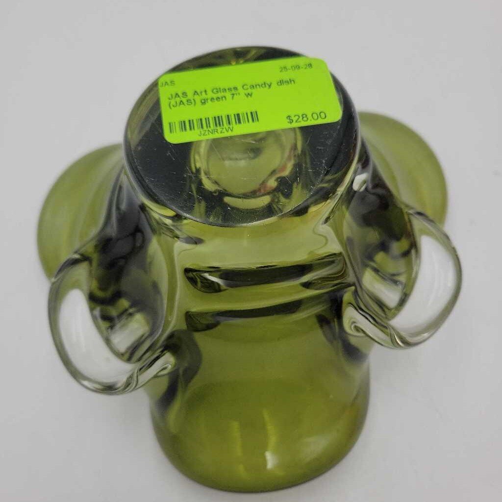 Art Glass Candy dish (JAS)