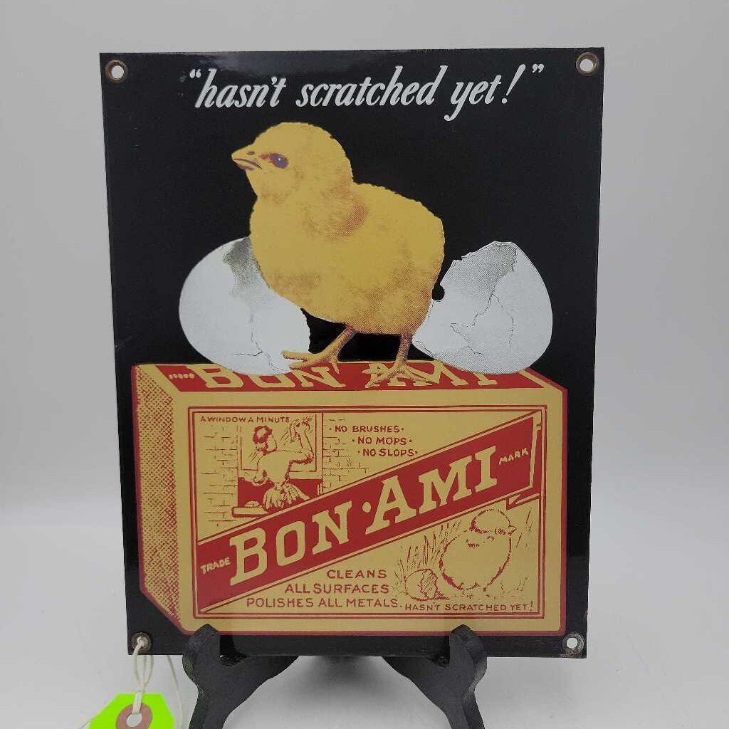 Bon Ami Porcelain Sign (JAS)