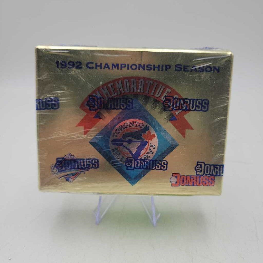 1992 Champion Commemorative set Donruss Blue Jays sealed (JAS)
