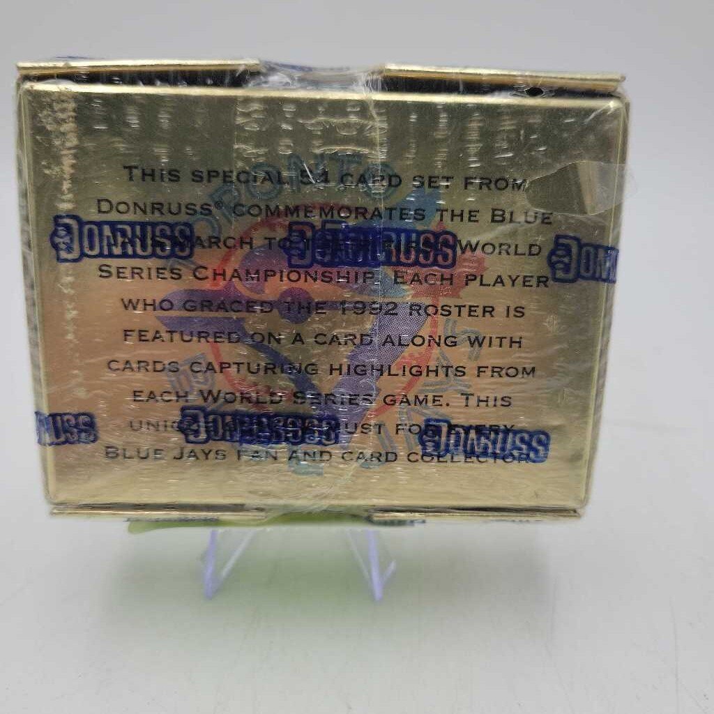 1992 Champion Commemorative set Donruss Blue Jays sealed (JAS)