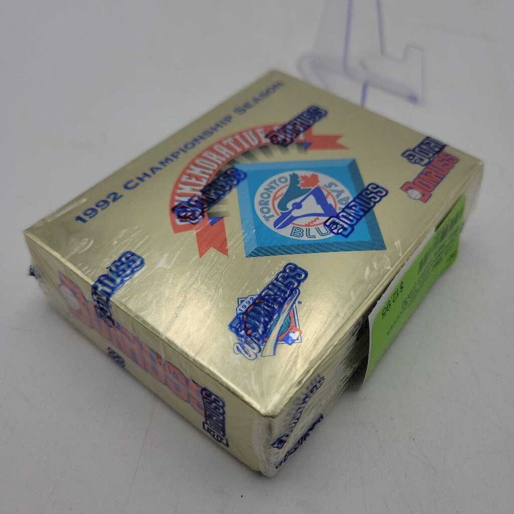 1992 Champion Commemorative set Donruss Blue Jays sealed (JAS)