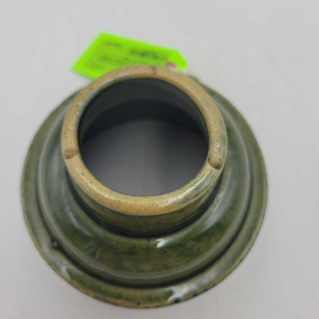 1890's Brantford Pottery Funnel Ribbed pattern (JAS) Mint