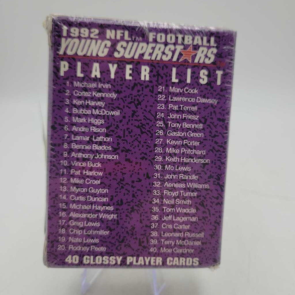 1992 NFL Football Score Young Superstars cards (JAS)