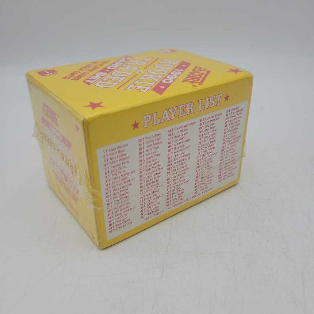 1990 Score Baseball Cards Rookie & Trader set (JAS)sealed