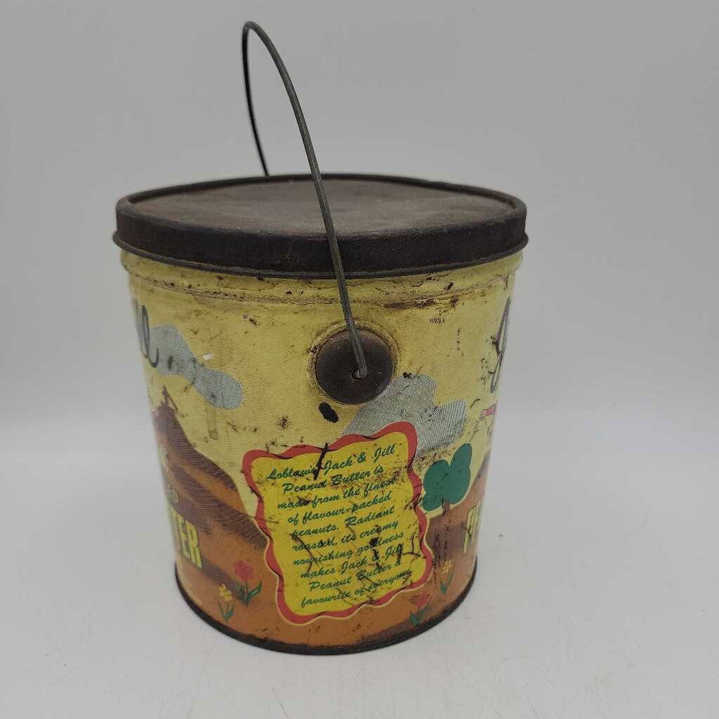 Jack and Jill Peanut Butter Tin Pail (JEF)